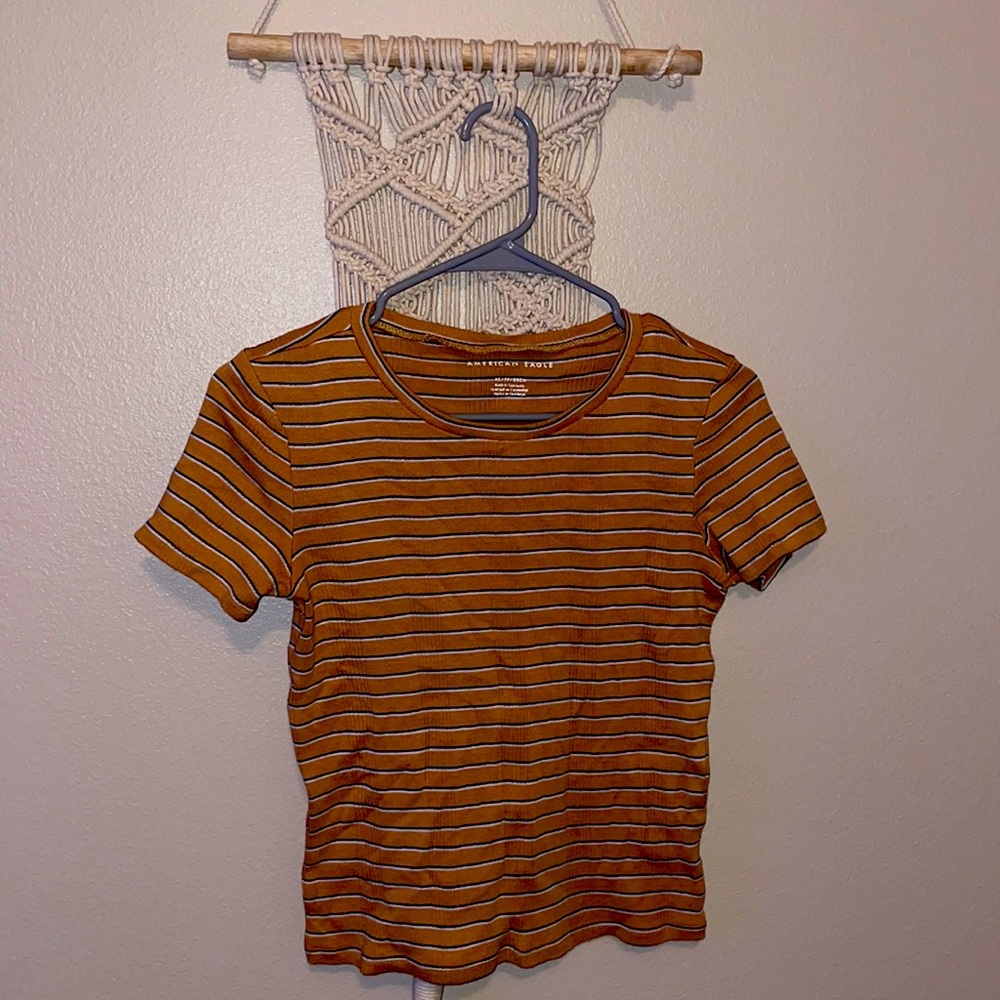 Cutest striped AE top